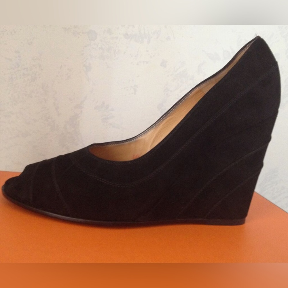 Authentic Hermes Desiree shoes sz 38 1/2
